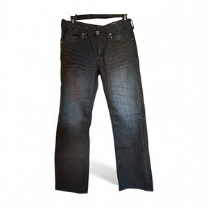 Buffalo David Bitton Men’s Black Straight Jeans | Size 32x32